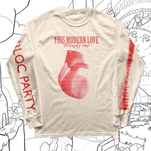 kenny Bloc Party Store Merch Modern Love Sand Longsleeve Shirt