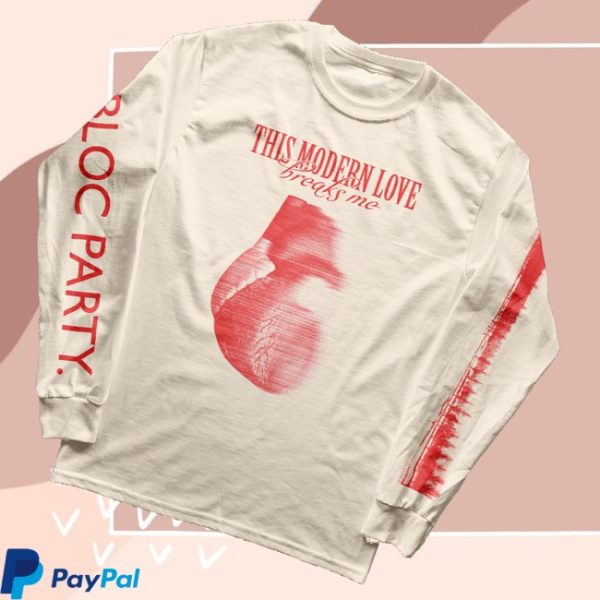kenny Bloc Party Store Merch Modern Love Sand Longsleeve Shirts