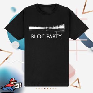 kenny Bloc Party Store Merch Tour Black Shirt
