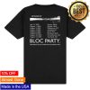 kenny Bloc Party Store Merch Tour Black Shirts