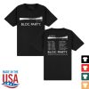 kenny Bloc Party Store Merch Tour Black Shirtss