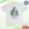 kenny Blurry Creatures Merch Bigfoot Thoughts Shirt