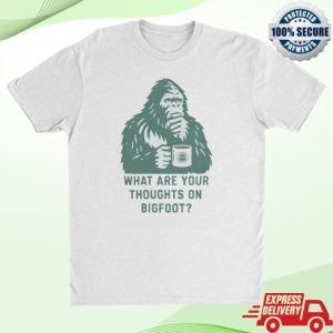 kenny Blurry Creatures Merch Bigfoot Thoughts Shirt
