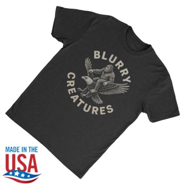 kenny Blurry Creatures Merch Soaring Sasquatch Shirt0