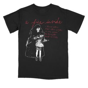kenny Boothammer Tees Merch Store A Fire Inside Bleed Black Shirt kenny Boothammer Tees Merch Store A Fire Inside Bleed Black Shirt