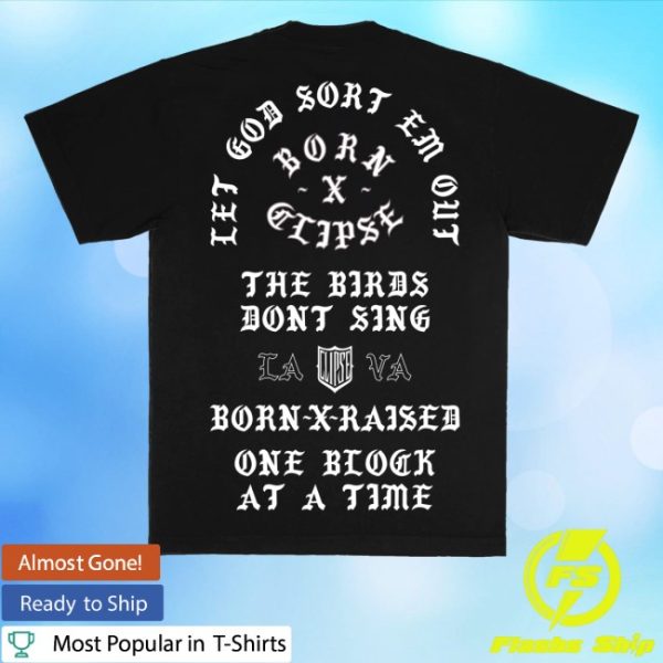 kenny Born X Raised Merch Store Clipse Memorial Shirt