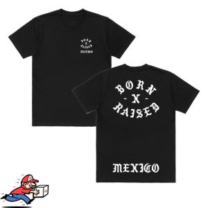 kenny Born X Raised Merch Store Mexico Rocker Black Teess kenny Born X Raised Merch Store Mexico Rocker Black Teess