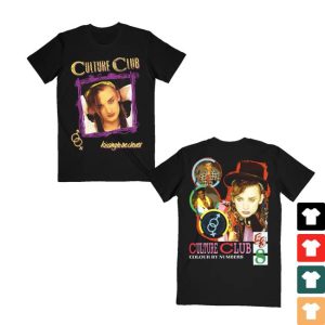 kenny Boy George And Culture Club Merch Store Shop Colour By Numbers Kissing To Be Clever Tee