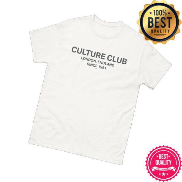 kenny Boy George And Culture Club Merch Store Shop Culture Club Since 1981 White Teev