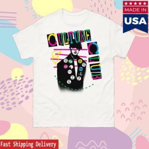 kenny Boy George And Culture Club Merch Store Shop Culture Club Stencil Logo White Tee