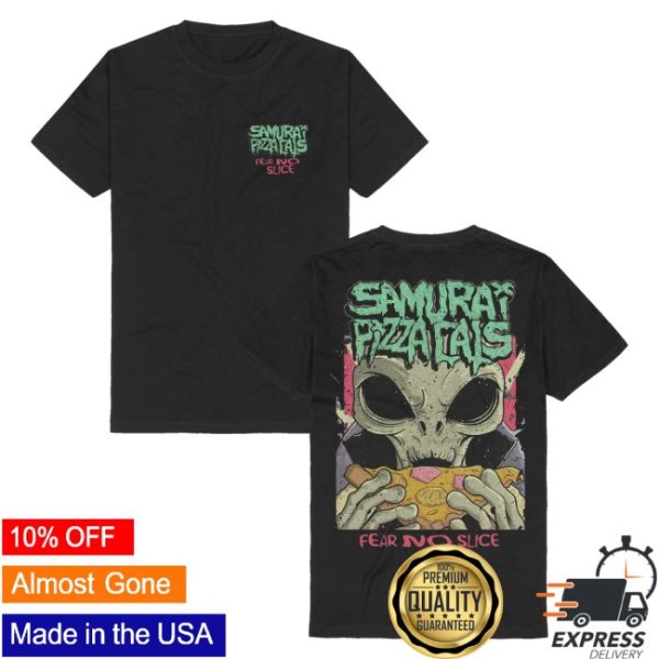 kenny Bravado Merch Store Fear No Slice Cover Shirtss