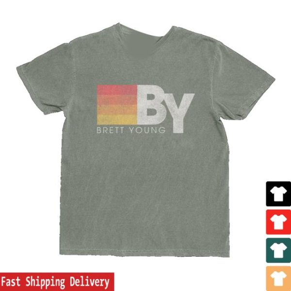 kenny Brett Young Music Merch Store Shop 2025 Stripes Tee