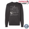 kenny Brett Young Music Merch Store Shop Black Songs Crewneck