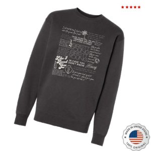 kenny Brett Young Music Merch Store Shop Black Songs Crewneckv