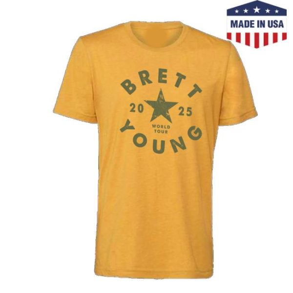 kenny Brett Young Music Merch Store Shop Star Tee