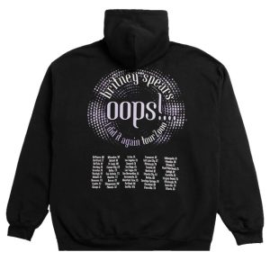kenny Britney Spears Merch Oops Tour Anniversary Pullover