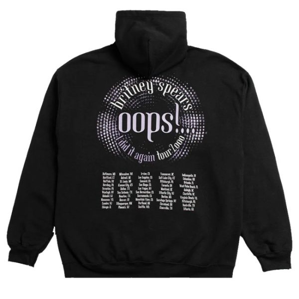 kenny Britney Spears Merch Oops Tour Anniversary Pullover