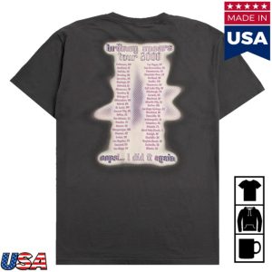 kenny Britney Spears Merch Oops Tour Anniversary Shirt