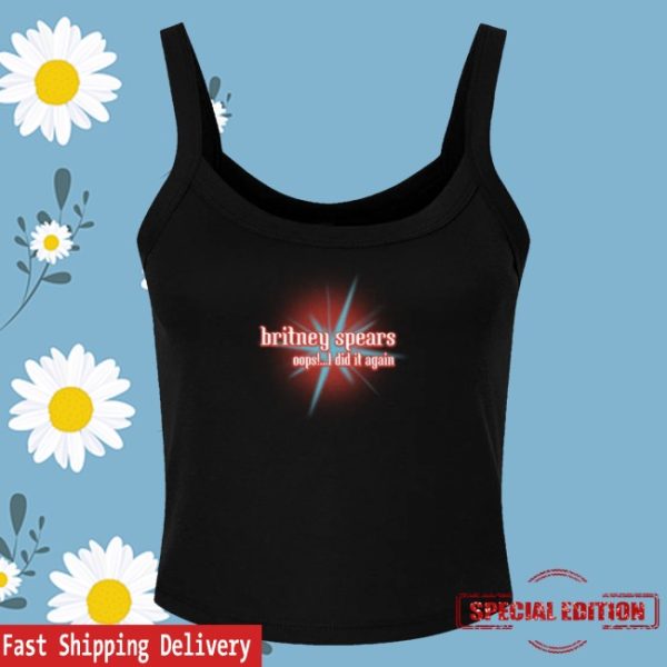 kenny Britney Spears Merch Oops Tour Anniversary Tank Top