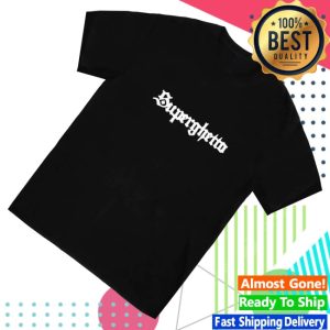 kenny Buddy Merch Store Superghetto Word Mark Tee Black1