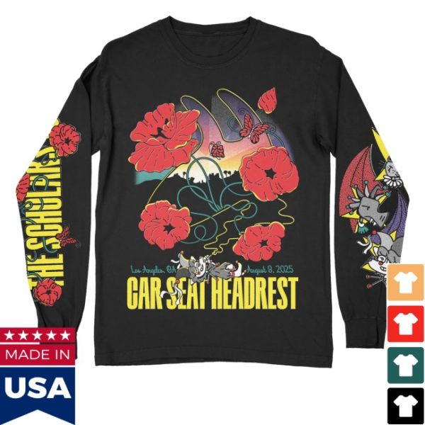 kenny Car Seat Headrest Merch Store Greek Theatre Long Sleeve