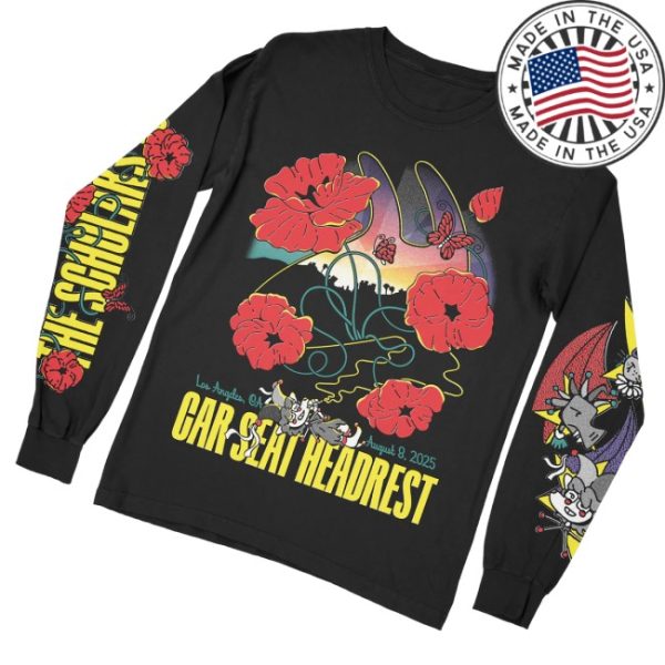kenny Car Seat Headrest Merch Store Greek Theatre Long Sleeves