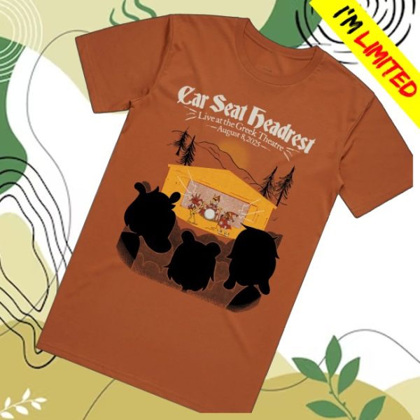 kenny Car Seat Headrest Merch Store Punk Band Greek Theatre Los Angeles Shirts