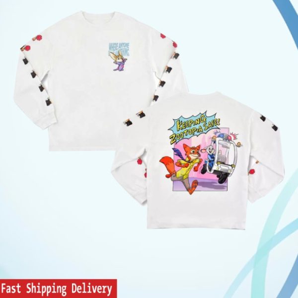 kenny Castle Planet Hk Merch Store Jds Zootopia Comic Long Sleevess