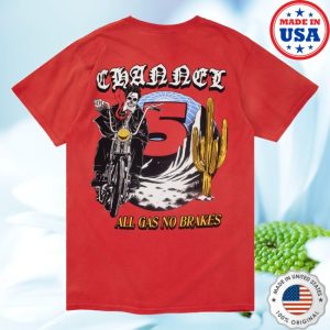 kenny Channel 5 Merch All Gas Red Sun Faded Tee kenny Channel 5 Merch All Gas Red Sun Faded Tee