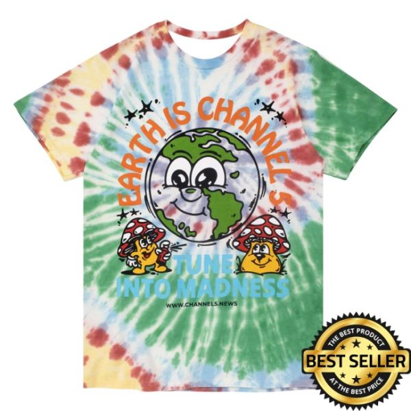 kenny Channel 5 Merch Madness Spiral Dye Tee