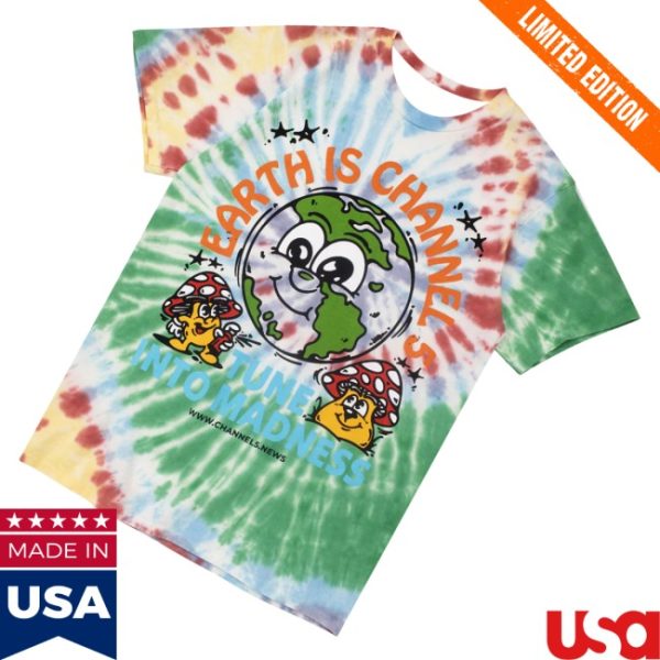 kenny Channel 5 Merch Madness Spiral Dye Tee1