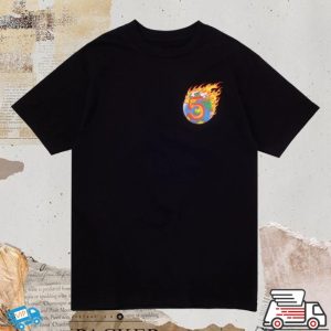 kenny Channel 5 Merch On Fire Black Tee1 kenny Channel 5 Merch On Fire Black Tee1