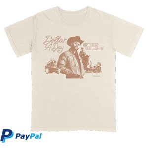 kenny Charley Crockett Official Store Dollar A Day Shirt