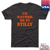 kenny Charlie Hustle Merch Oklahoma State Cowboys Id Rather Be In Stilly Tee