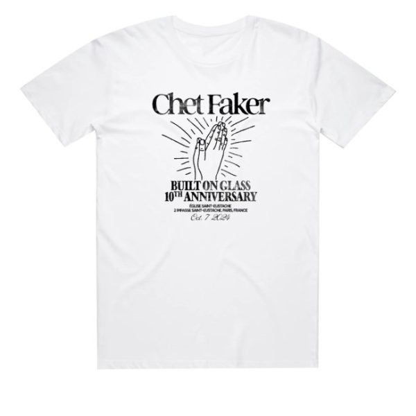 kenny Chet Faker Merch Store Built On Glass Live In Paris Limited Edition Shirt