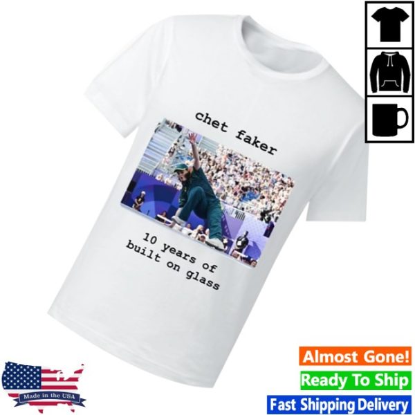 kenny Chet Faker Merch Store Chet Faker 10 Years Of Built On Glass Shirts