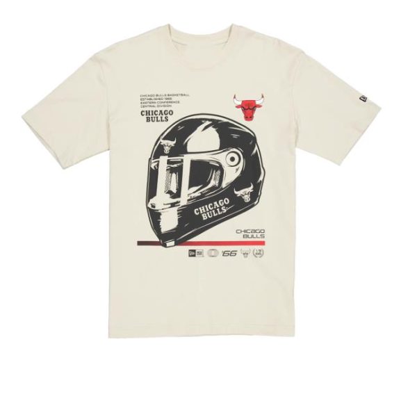 kenny Chicago Bulls Merch Store Chicago Bulls New Era Racing Helmet T Shirt