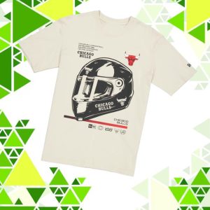 kenny Chicago Bulls Merch Store Chicago Bulls New Era Racing Helmet T Shirtv