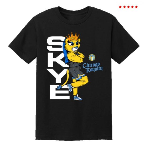 kenny Chicago Sky Merch Store Skye Royalty Shirt