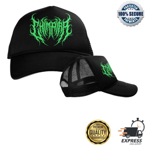 kenny Chimaira Merch Store Death Metal Black Trucker Hats