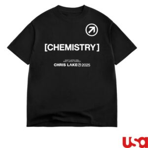 kenny Chris Lake Merch Store Chemistry Tour Black Shirts Falling kenny Chris Lake Merch Store Chemistry Tour Black Shirts Falling