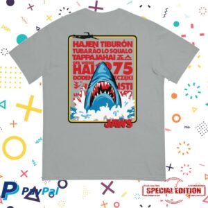 kenny Cinemark Shop Jaws 50Th Anniversary Shirt