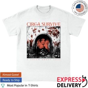 kenny Circa Survive Merch Boxed Cover Shirt