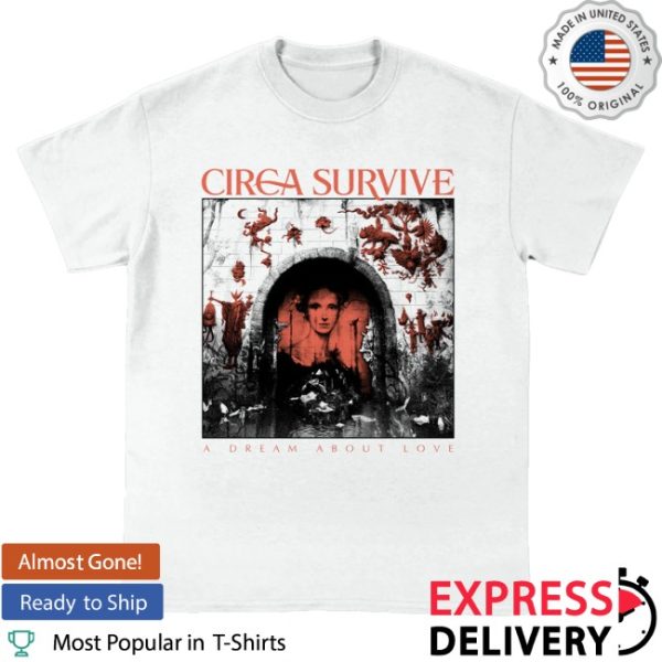 kenny Circa Survive Merch Boxed Cover Shirt