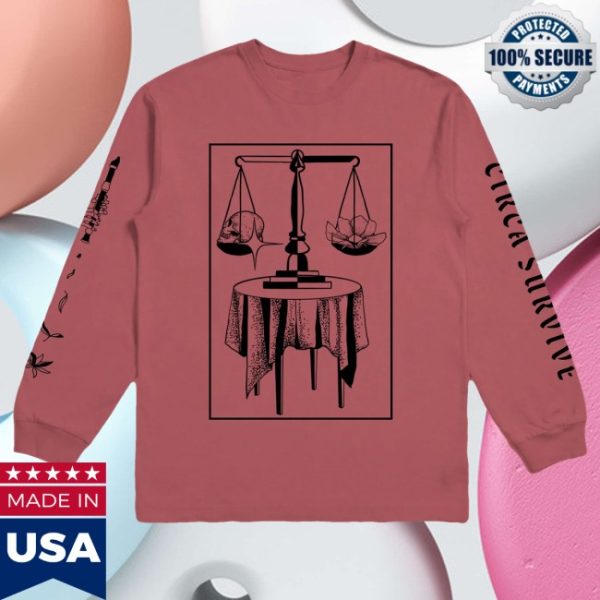 kenny Circa Survive Merch Flute Longsleeve