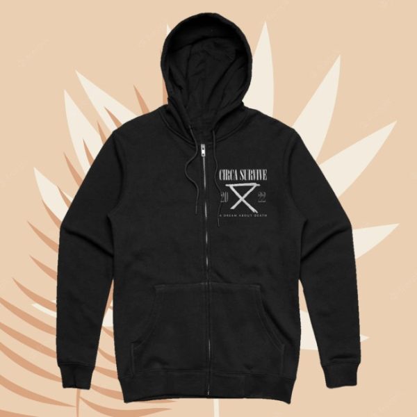 kenny Circa Survive Merch Psychic Readings Zip Up1