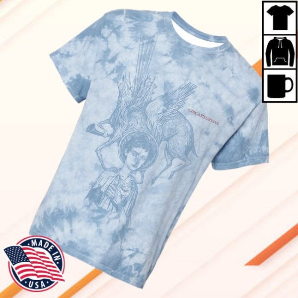 kenny Circa Survive Merch Sketch Shirt0