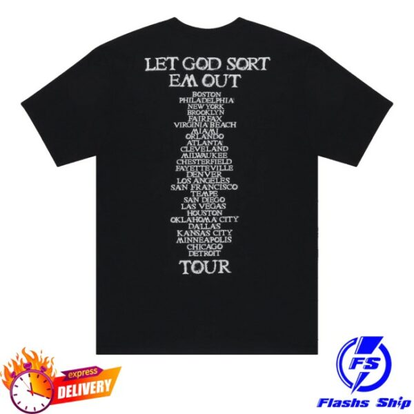 kenny Clipse Official Store Merch Let God Sort Em Out Tour Logo Shirts