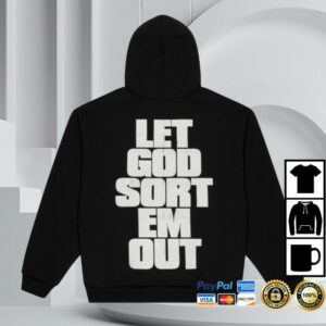 kenny Clipse Store Merch Kaws X Clipse Let God Sort Em Out Shield Hoodies kenny Clipse Store Merch Kaws X Clipse Let God Sort Em Out Shield Hoodies