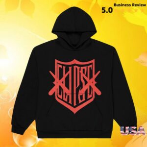 kenny Clipse Store Merch Kaws X Clipse Shield Hoodie